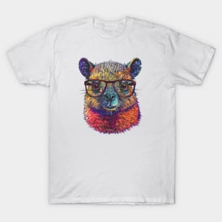 Hyrax High IQ: The Scholarly Specs T-Shirt